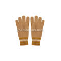 Boy`s Girl's Knitted Full Fingers Winter Warm Gloves